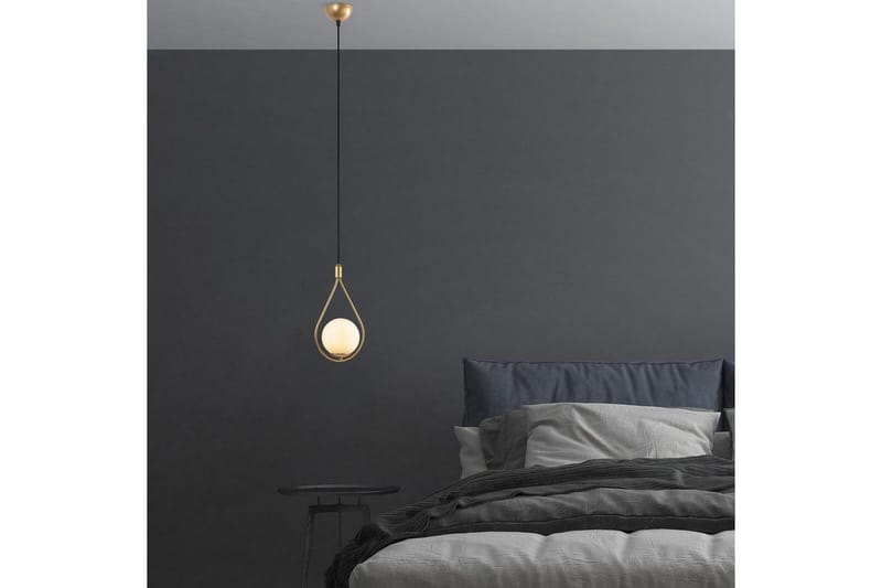 Taklampa Ranpal Enkel Rany - Guld - Belysning - Inomhusbelysning & lampor - Taklampor & takbelysning - Kökslampa & pendellampa