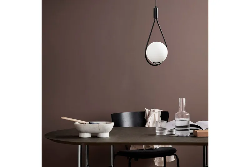 Taklampa Ranpal Enkel Svart - Svart - Belysning - Inomhusbelysning & lampor - Taklampor & takbelysning - Kökslampa & pendellampa