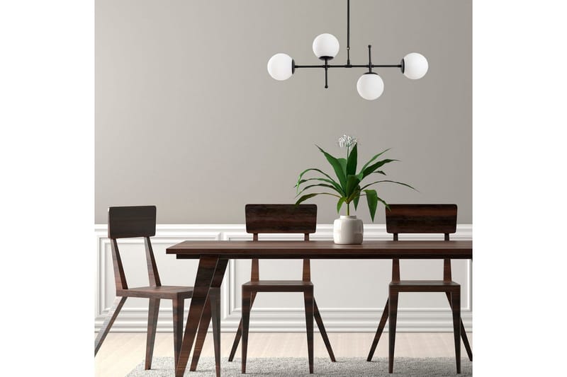 Taklampa Ranpal Svart - Svart - Belysning - Inomhusbelysning & lampor - Taklampor & takbelysning - Kökslampa & pendellampa