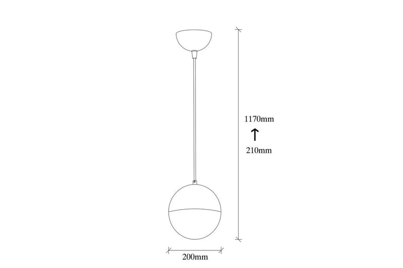 Taklampa Rastogy Vintage / Vit - Vintage / Vit - Belysning - Inomhusbelysning & lampor - Taklampor & takbelysning - Kökslampa & pendellampa