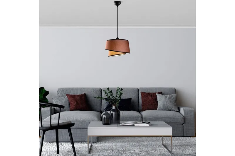 Taklampa Ravougrad Mörkbrun - Mörkbrun - Belysning - Inomhusbelysning & lampor - Taklampor & takbelysning - Kökslampa & pendellampa