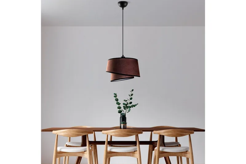 Taklampa Ravougrad Mörkbrun - Mörkbrun - Belysning - Inomhusbelysning & lampor - Taklampor & takbelysning - Kökslampa & pendellampa