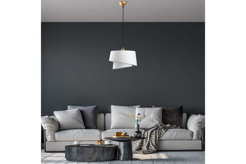 Taklampa Ravougrad Vit - Vit - Belysning - Inomhusbelysning & lampor - Taklampor & takbelysning - Kökslampa & pendellampa