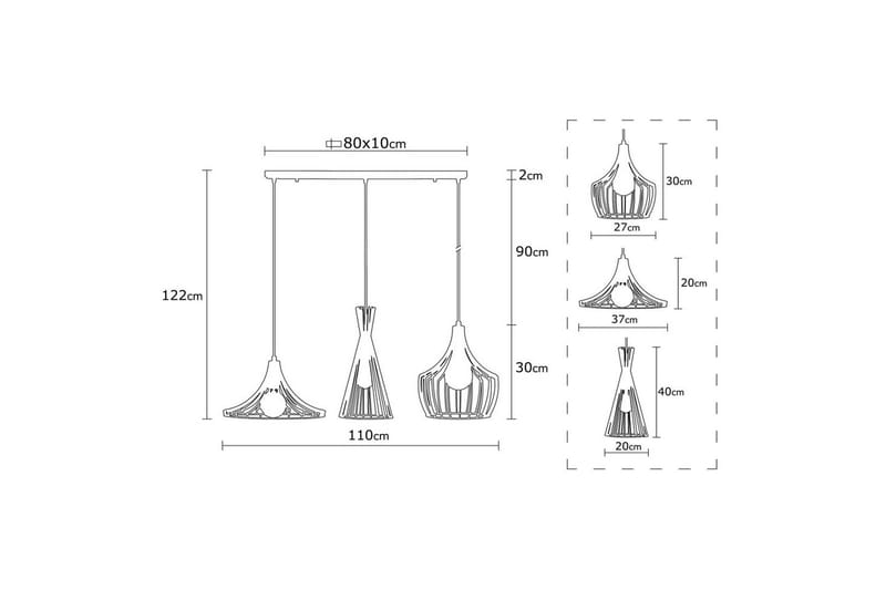 Taklampa Renla Koppar - Koppar - Belysning - Inomhusbelysning & lampor - Taklampor & takbelysning - Kökslampa & pendellampa