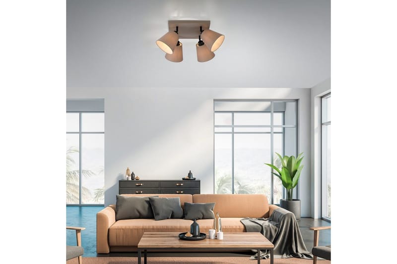 Taklampa Riala - 59x25,5x59 cm - Belysning - Inomhusbelysning & lampor - Taklampor & takbelysning - Plafond