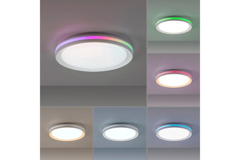 Taklampa Ribbon - 40x7x40 cm - Belysning - Inomhusbelysning & lampor - Taklampor & takbelysning - Plafond