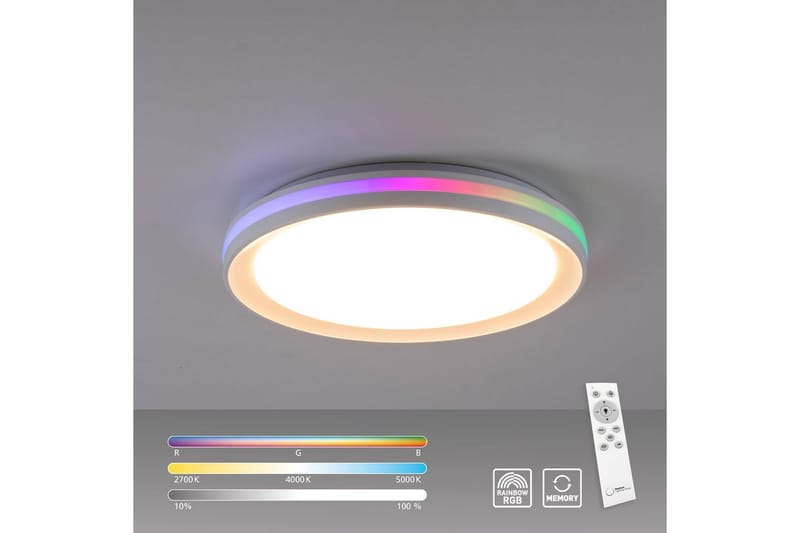 Taklampa Ribbon - 40x7x40 cm - Belysning - Inomhusbelysning & lampor - Taklampor & takbelysning - Plafond