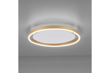 Taklampa Ritus - 39,3x5,3x39,3 cm, Matt mässing - Belysning - Inomhusbelysning & lampor - Taklampor & takbelysning - Plafond