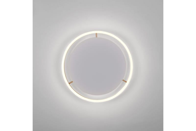 Taklampa Ritus - 39,3x5,3x39,3 cm, Matt mässing - Belysning - Inomhusbelysning & lampor - Taklampor & takbelysning - Plafond