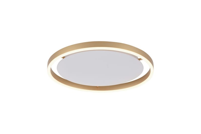 Taklampa Ritus - 39,3x5,3x39,3 cm, Matt mässing - Belysning - Inomhusbelysning & lampor - Taklampor & takbelysning - Plafond