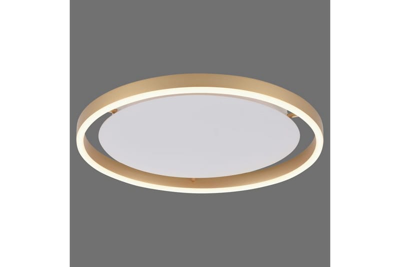 Taklampa Ritus - 39,3x5,3x39,3 cm, Matt mässing - Belysning - Inomhusbelysning & lampor - Taklampor & takbelysning - Plafond