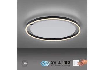 Taklampa Ritus - 58,5x5,3x58,5 cm, Antracit - Belysning - Inomhusbelysning & lampor - Taklampor & takbelysning - Plafond