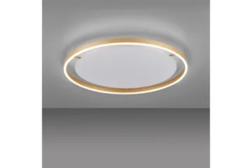 Taklampa Ritus - 58,5x5,3x58,5 cm, Matt mässing - Belysning - Inomhusbelysning & lampor - Taklampor & takbelysning - Plafond