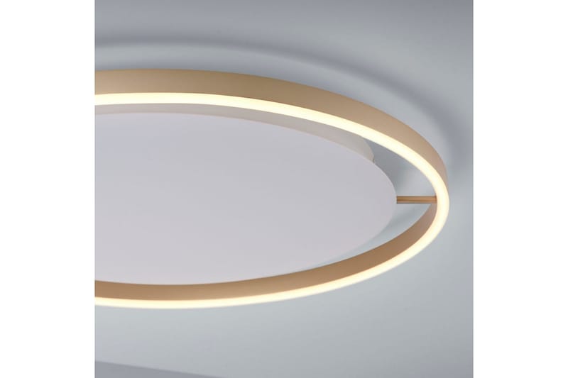 Taklampa Ritus - 58,5x5,3x58,5 cm, Matt mässing - Belysning - Inomhusbelysning & lampor - Taklampor & takbelysning - Plafond