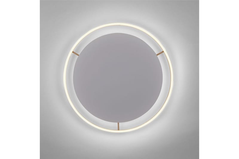 Taklampa Ritus - 58,5x5,3x58,5 cm, Matt mässing - Belysning - Inomhusbelysning & lampor - Taklampor & takbelysning - Plafond