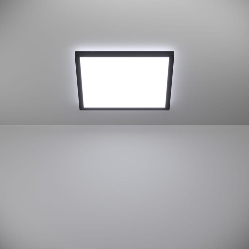 Taklampa Rovito - Svart, 390x390 mm - Belysning - Inomhusbelysning & lampor - Taklampor & takbelysning - Plafond