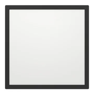 Taklampa Rovito - Svart, 390x390 mm - Belysning - Inomhusbelysning & lampor - Taklampor & takbelysning - Plafond