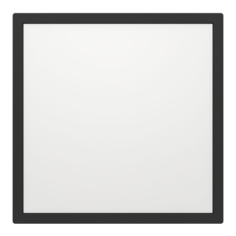 Taklampa Rovito - Svart, 390x390 mm - Belysning - Inomhusbelysning & lampor - Taklampor & takbelysning - Plafond