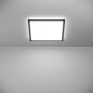Taklampa Rovito - Svart, 390x390 mm - Belysning - Inomhusbelysning & lampor - Taklampor & takbelysning - Plafond
