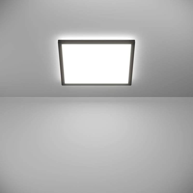 Taklampa Rovito - Svart, 390x390 mm - Belysning - Inomhusbelysning & lampor - Taklampor & takbelysning - Plafond