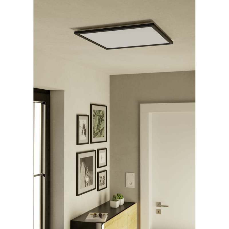 Taklampa Rovito - Svart, 500x500 mm - Belysning - Inomhusbelysning & lampor - Taklampor & takbelysning - Plafond