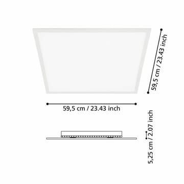 Taklampa Salobrena - 59,5 cm - Belysning - Inomhusbelysning & lampor - Taklampor & takbelysning - Plafond