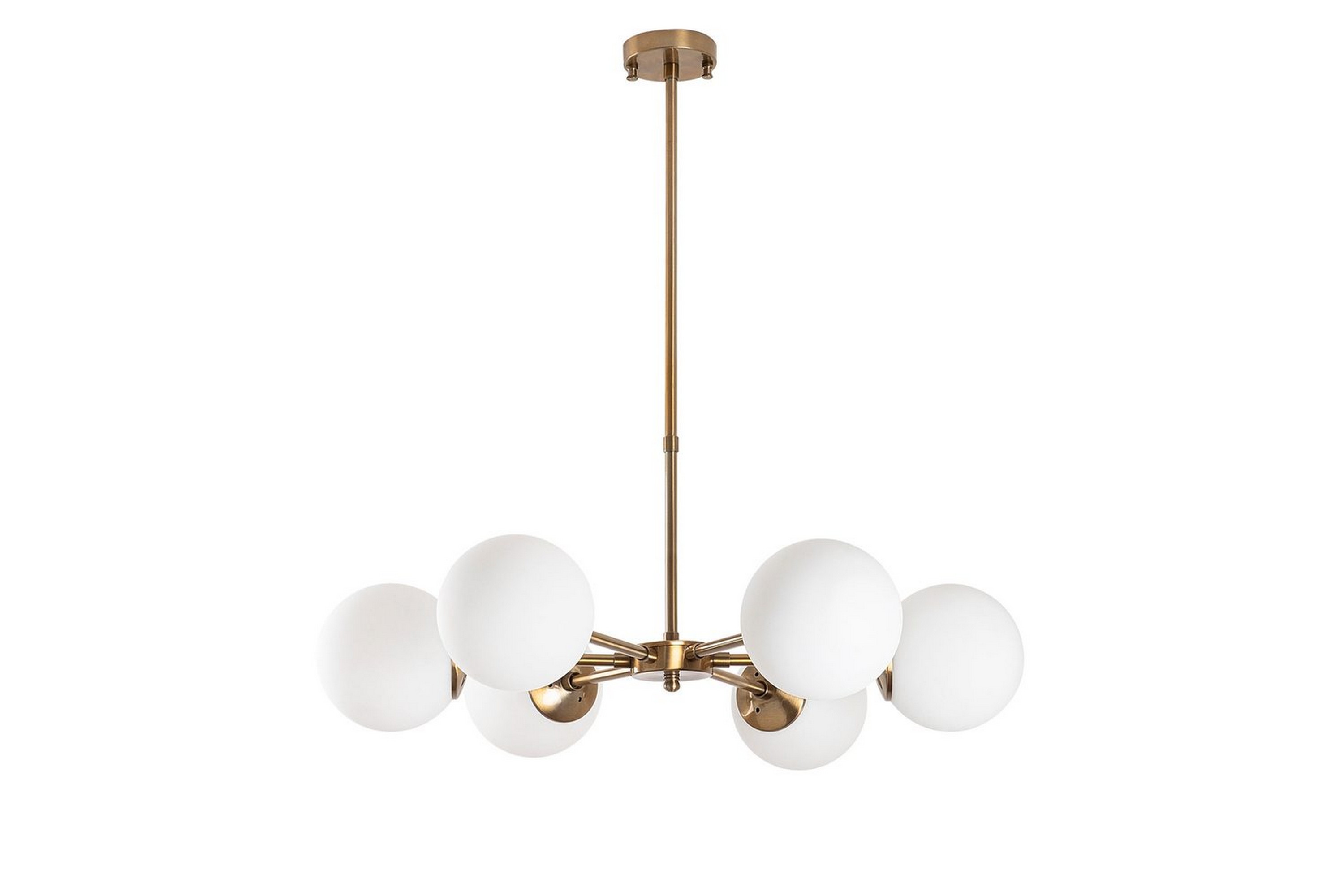 Taklampa Seliorville Platt - Koppar/Mässing