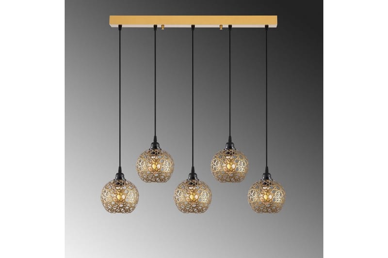 Taklampa Silen trippel guld - Guld - Belysning - Inomhusbelysning & lampor - Taklampor & takbelysning - Kökslampa & pendellampa