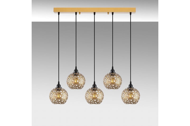 Taklampa Silen trippel guld - Guld - Belysning - Inomhusbelysning & lampor - Taklampor & takbelysning - Kökslampa & pendellampa