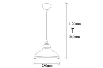 Taklampa Sondar Svart - Svart - Belysning - Inomhusbelysning & lampor - Taklampor & takbelysning - Kökslampa & pendellampa