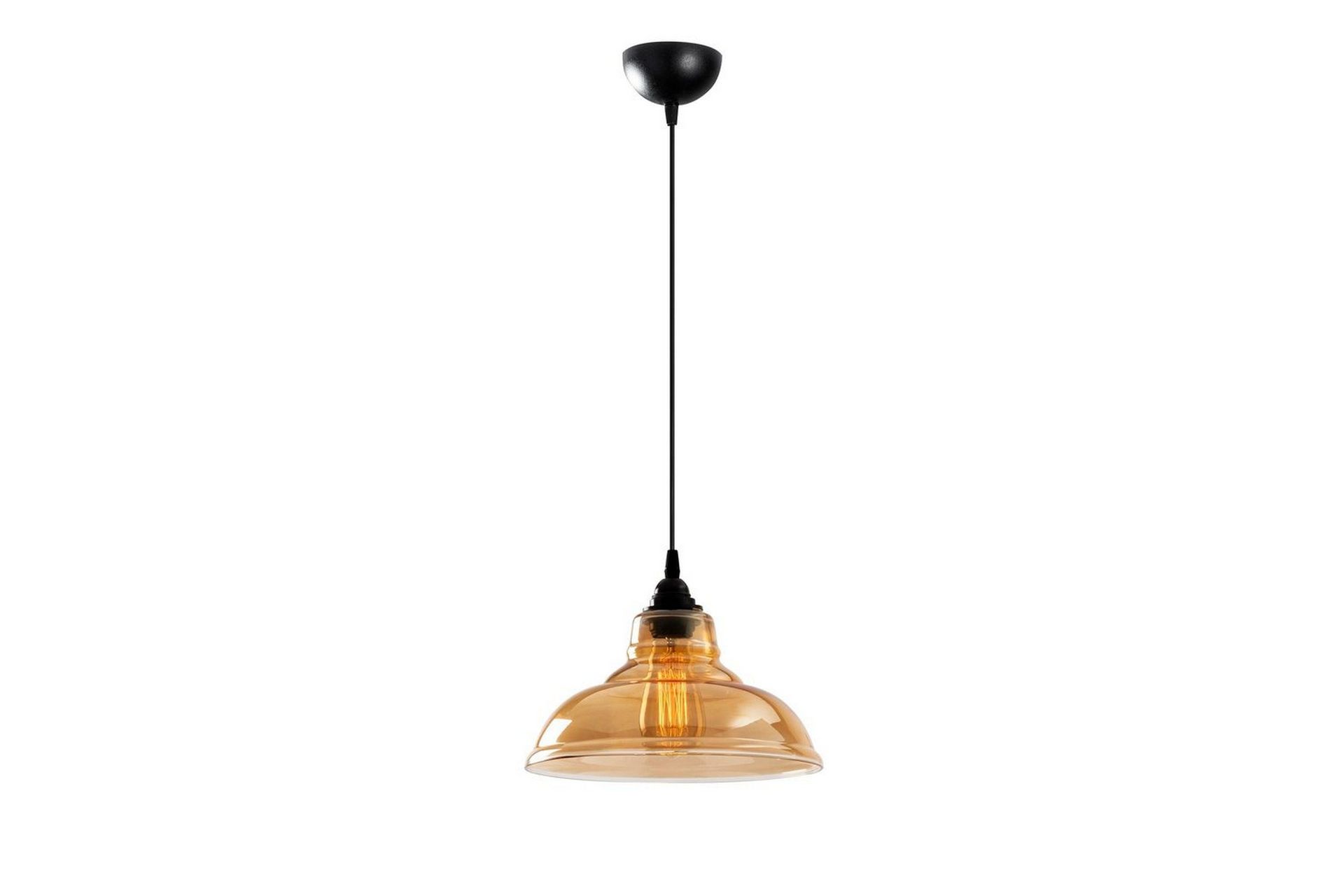 Taklampa Sondar Svart - Svart