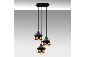 Taklampa Sood Koppar / Svart - Koppar / Svart - Belysning - Inomhusbelysning & lampor - Taklampor & takbelysning - Kökslampa & pendellampa