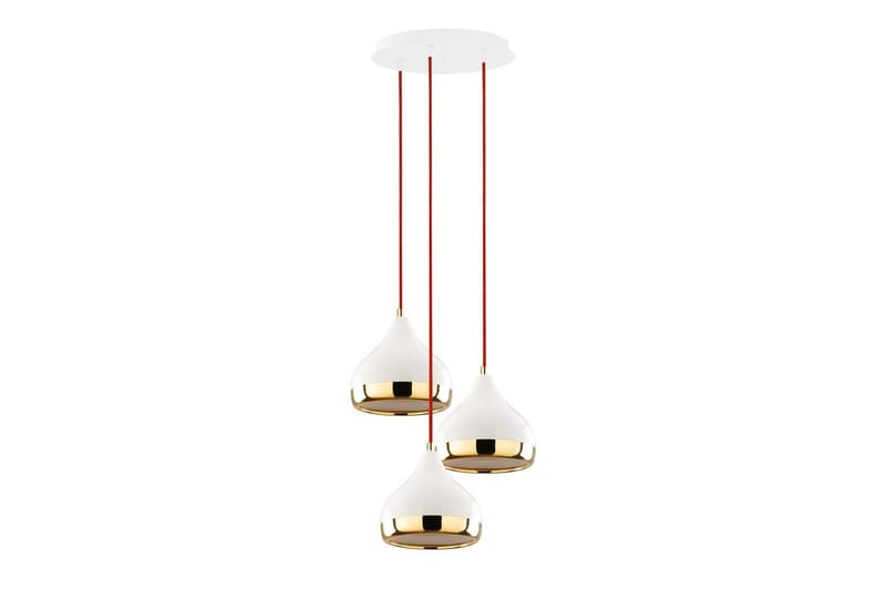Taklampa Sood Vit / Röd / Rany - Vit / Röd / Rany - Belysning - Inomhusbelysning & lampor - Taklampor & takbelysning - Kökslampa & pendellampa