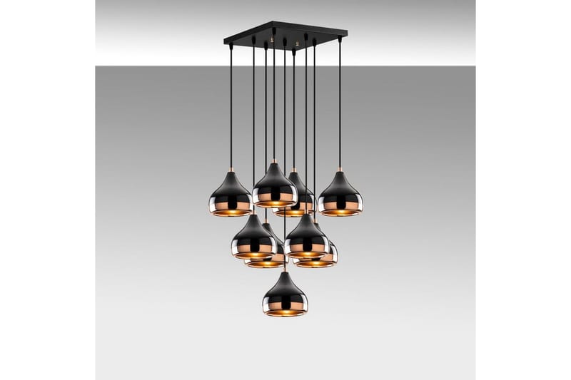 Taklampa Soodn Svart / Koppar - Svart - Belysning - Inomhusbelysning & lampor - Taklampor & takbelysning - Kökslampa & pendellampa