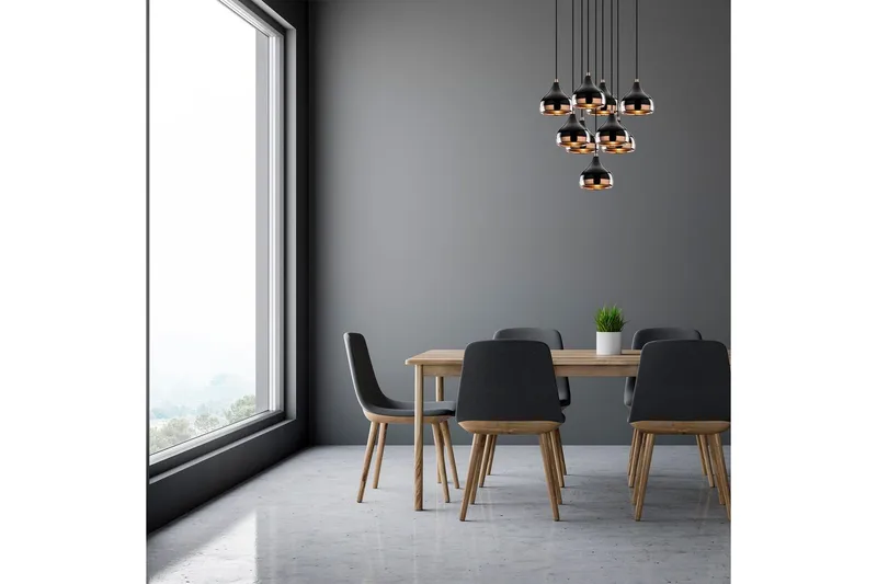 Taklampa Soodn Svart / Koppar - Svart - Belysning - Inomhusbelysning & lampor - Taklampor & takbelysning - Kökslampa & pendellampa