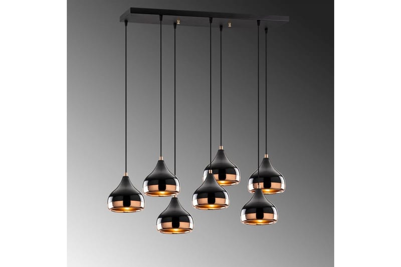 Taklampa Soodn Svart / Koppar - Svart - Belysning - Inomhusbelysning & lampor - Taklampor & takbelysning - Kökslampa & pendellampa