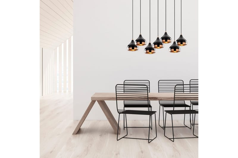 Taklampa Soodn Svart / Koppar - Svart - Belysning - Inomhusbelysning & lampor - Taklampor & takbelysning - Kökslampa & pendellampa