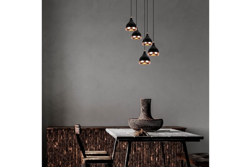 Taklampa Soodne Svart / Koppar - Koppar/Svart - Belysning - Inomhusbelysning & lampor - Taklampor & takbelysning - Kökslampa & pendellampa