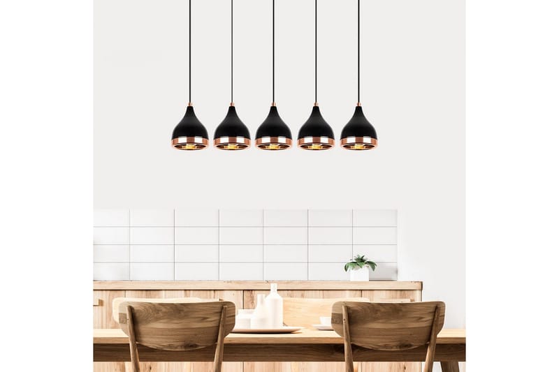 Taklampa Soodne Svart / Koppar - Koppar/Svart - Belysning - Inomhusbelysning & lampor - Taklampor & takbelysning - Kökslampa & pendellampa