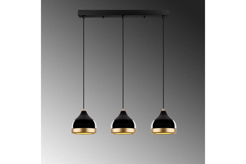 Taklampa Soodni Tre Horisont Svart - Svart - Belysning - Inomhusbelysning & lampor - Taklampor & takbelysning - Kökslampa & pendellampa