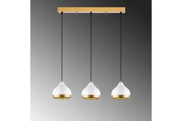 Taklampa Soodni Tre Horisont Vit - Vit - Belysning - Inomhusbelysning & lampor - Taklampor & takbelysning - Kökslampa & pendellampa