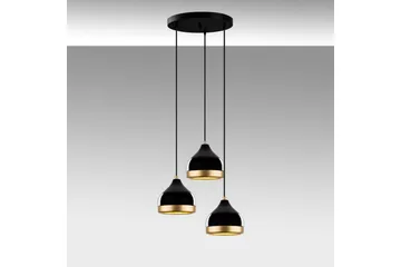 Taklampa Soodni Tre Sufia Svart - Svart - Belysning - Inomhusbelysning & lampor - Taklampor & takbelysning - Kökslampa & pendellampa