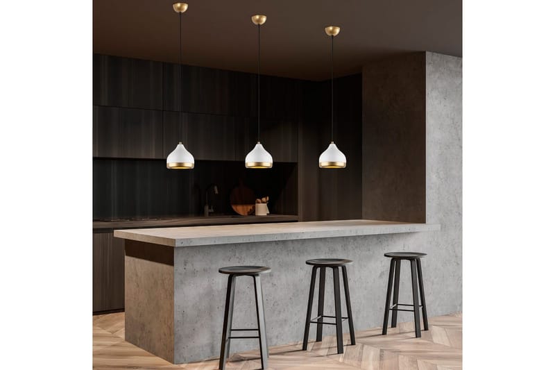 Taklampa Soodni Vit / Rany - Vit / Rany - Belysning - Inomhusbelysning & lampor - Taklampor & takbelysning - Kökslampa & pendellampa