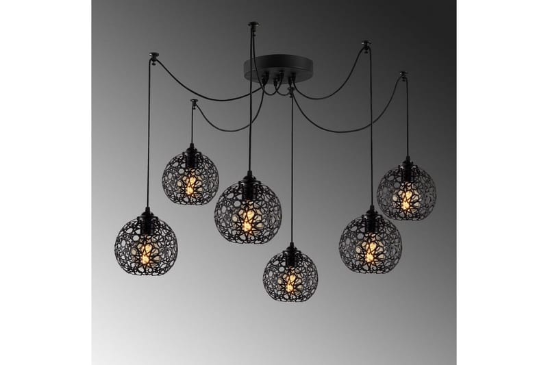 Taklampa Sourab Brilo Svart - Svart - Belysning - Inomhusbelysning & lampor - Taklampor & takbelysning - Kökslampa & pendellampa