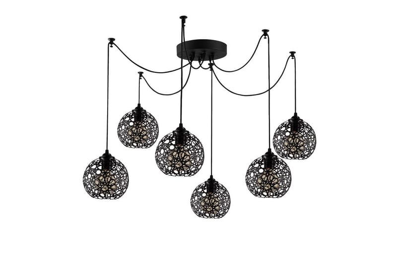 Taklampa Sourab Brilo Svart - Svart - Belysning - Inomhusbelysning & lampor - Taklampor & takbelysning - Kökslampa & pendellampa