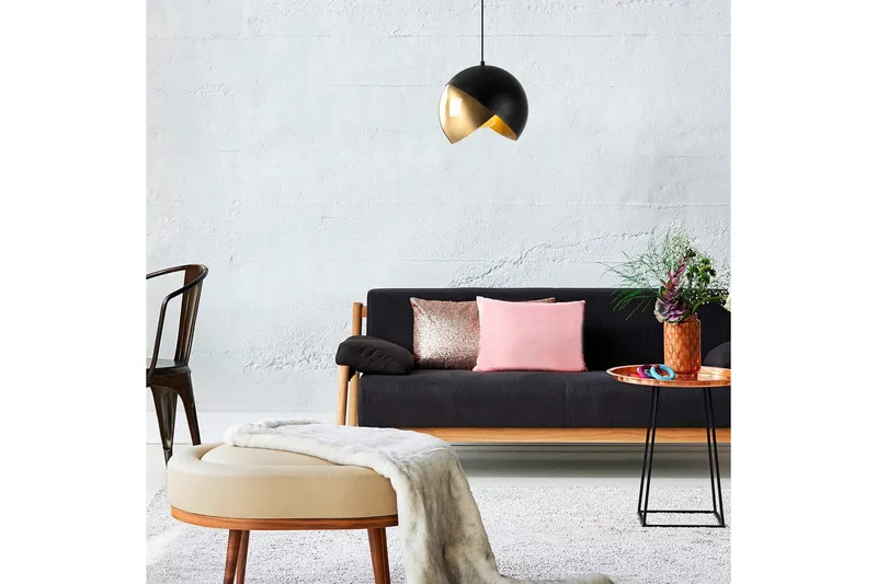 Taklampa Starhaven Svart / Vintage - Svart - Belysning - Inomhusbelysning & lampor - Taklampor & takbelysning - Kökslampa & pendellampa