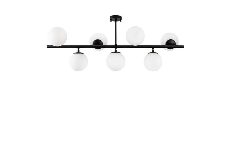 Taklampa Subin Platt Svart / Vit - Svart / Vit - Belysning - Inomhusbelysning & lampor - Taklampor & takbelysning - Kökslampa & pendellampa
