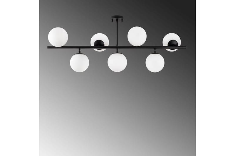Taklampa Subin Platt Svart / Vit - Svart / Vit - Belysning - Inomhusbelysning & lampor - Taklampor & takbelysning - Kökslampa & pendellampa