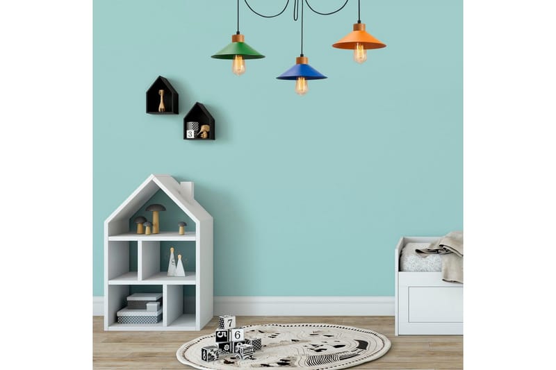 Taklampa Sudalwani Grön / Blå / Orange - Grön / Blå / Orange - Belysning - Inomhusbelysning & lampor - Taklampor & takbelysning - Kökslampa & pendellampa