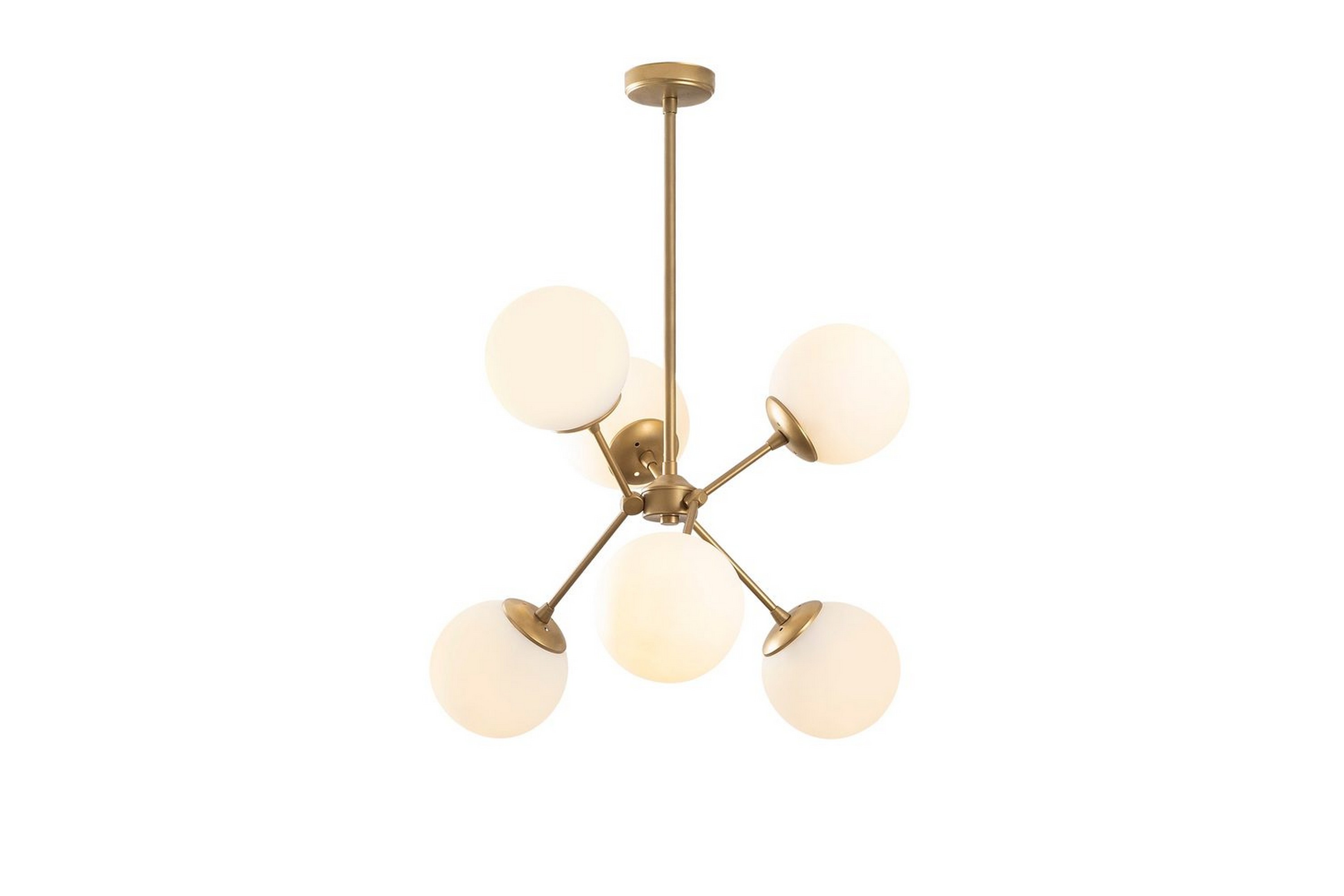 Taklampa Sudasalle Annan Rany / Vit - Guld/Vit